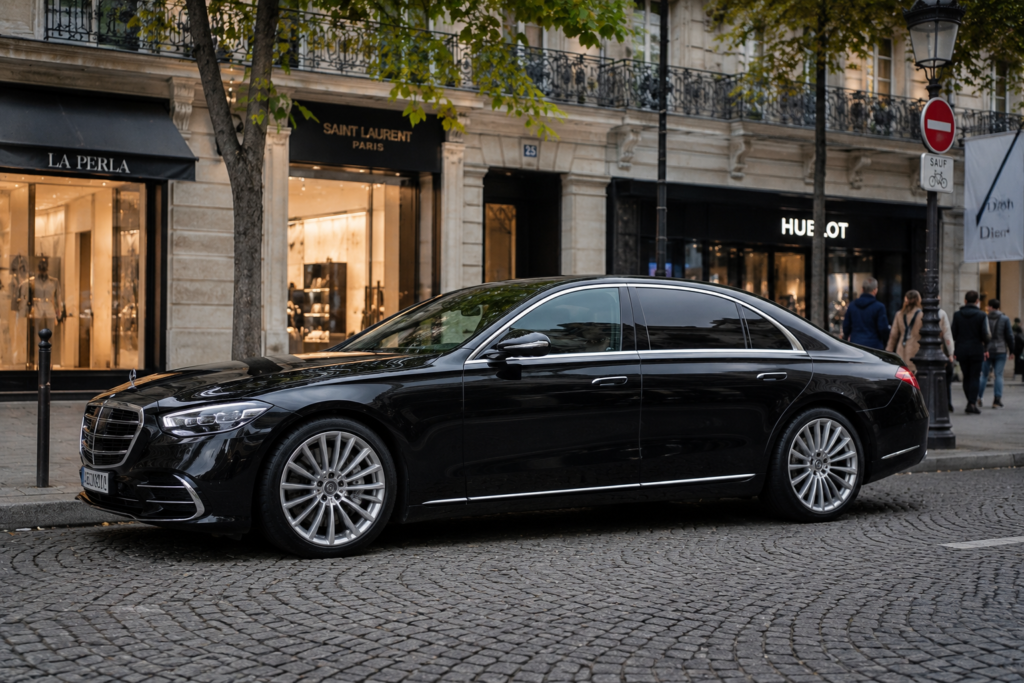 Private Transfer Services in Basel with luxury chauffeur vehicle for airport and hotel transfers