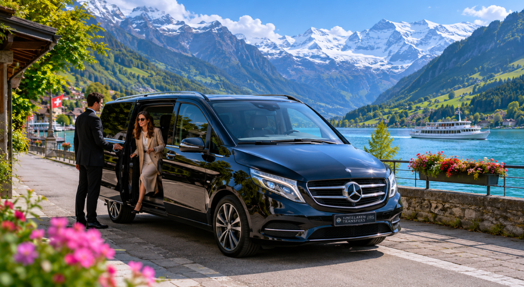 Private Transfer Services in Basel with luxury chauffeur vehicle for airport and hotel transfers
