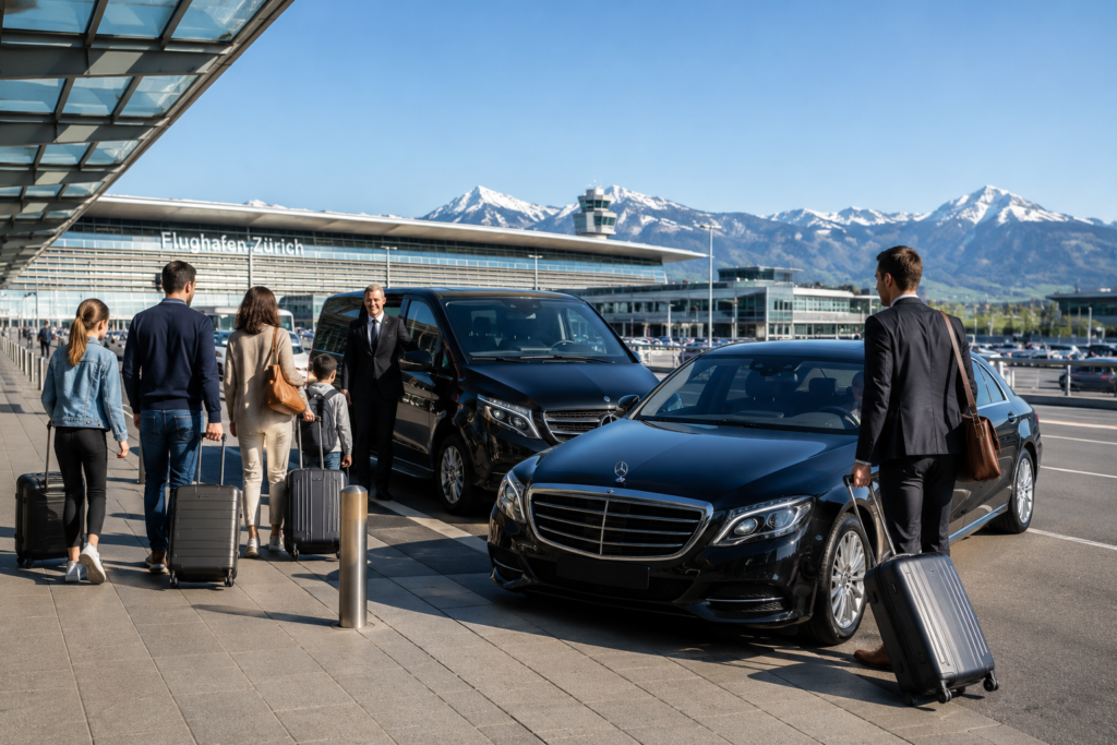 Executive Fahrer Essen mit luxuriösem Fahrzeug für Geschäftsreisen und VIP-Transfers in Essen